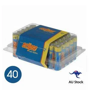 40x Eclipse AA Alkaline Batteries Bulk Remote Controls Torches Cameras Toys - Picture 1 of 2