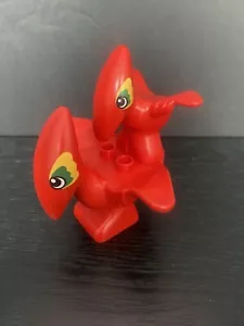 Lego Duplo Pterodattilo Dinosauri Rosso Mamma e Bambino Raro Set Ritirato Ottime Condizioni - Foto 1 di 5