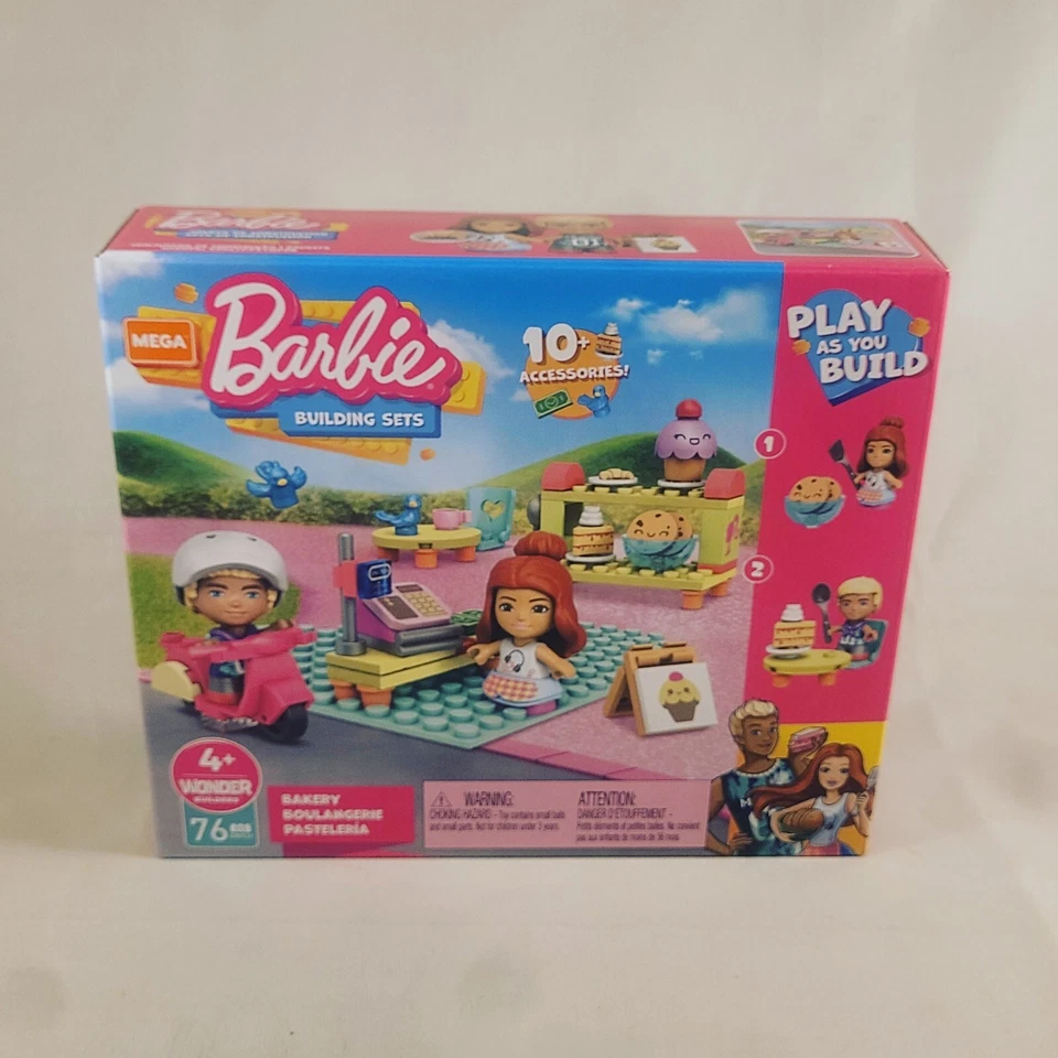 Mega Barbie Building Sets - Bakery - New - Image 1 of 1