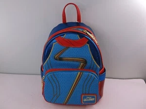 Loungefly Disney Parks Marvel Avengers Ms Marvel Cosplay Mini Backpack NWT Clean - Picture 1 of 9