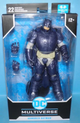 McFarlane Toys DC Multiverse Batman Dark Knight Returns Blindado Batman Azul Foto 1 de 4