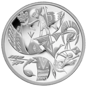 Canada 2013 Contemporary Art 20 $ The Harmony Pure 1 Oz Silbermünze PP - Bild 1 von 5