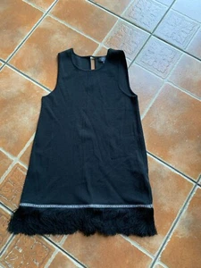 Black Dress Uk 4 Topshop Ladies - Picture 1 of 9