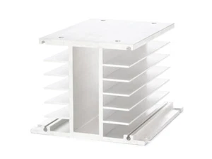 Disipador de calor para relé SSR 110x100x80mm + fijación ventilador - Imagen 1 de 1