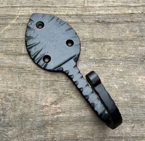 Gusseisen Pennsylvania Amish Made geschmiedeter Blatt Wandhaken, 5,5" lang - Bild 1 von 2