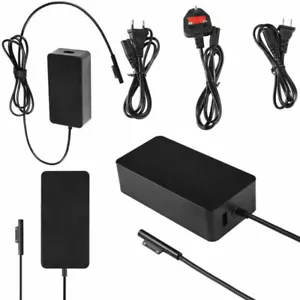 For Microsoft Surface Pro 5/Pro 4/Pro 3 Book AC Charger Charging Adapter US/EU - Picture 1 of 15
