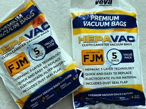 Neu - VEVA 20 Premium HEPA Vakuumbeutel Style FJM 10 Beutel - Bild 1 von 3