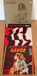Reggae/Ska Vinyl Sammlung - 3 LP`s : Dennis Brown,The Beat,Bob Marley - Bild 1 von 4