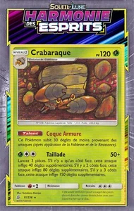 Crabaraque - SL11:Harmonie Des Esprits - 11/236 - Carte Pokemon Neuve Française - Picture 1 of 1