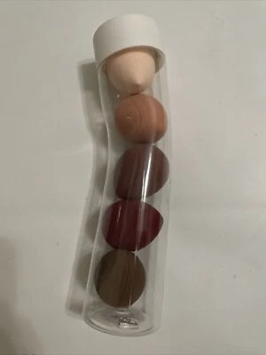 5 Piece Makeup Sponges Foundation Blending Beauty Sponge Multicolored - Image 1 of 4