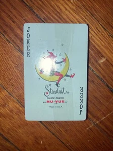 Vintage Plastic Coated Nu Vue Sailing Ships Playing Cards Stardust Sealed - Picture 1 of 6
