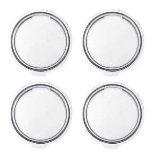 4 Stück Flüssigkeit Tasse Deckel Ersatz Deckel Reise Kaffeebecher Abdeckungen für Becher - Bild 1 von 10