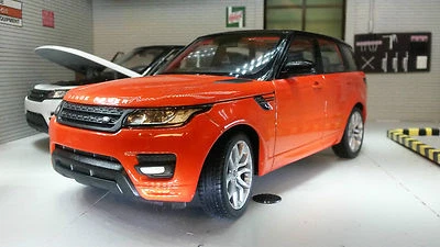 Range Rover Sport Orange SDV6 V8 5.0 2015 1:24 Scale Diecast Detailed Model - Image 1 of 4