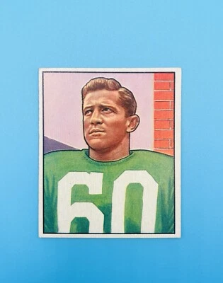 Bowman #132 1950 Chuck Bednarik Salón de la fama Foto 1 de 2