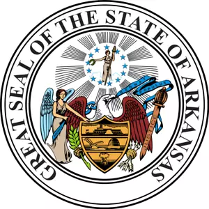 Seal of the State of Arkansas United States Seals Symbol Art Print - Picture 1 of 2