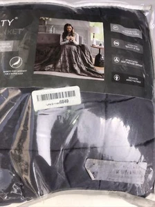 NEW L'Agraty Weighted Blanket 48" x 72" 15lbs New - Picture 1 of 3