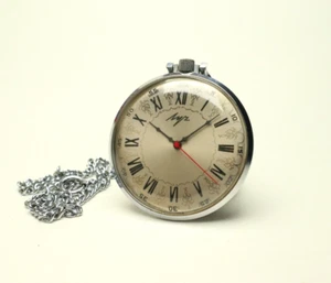 VINTAGE Pocket Watch LUCH Mechanical 2209 SOVIET/USSR - Picture 1 of 8