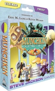 Cleric & Thief Munchkin Collectible Card Game Steve Jackson SJG4504 CCG Season 1 - Picture 1 of 1