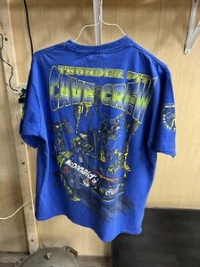 Camiseta única de colección 1995 Bill Elliott Batman Forever película con estampado completo NASCAR - Imagen 1 de 10