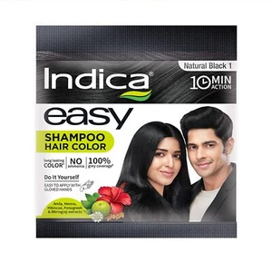 Champú para color de cabello Indica Easy Do-It-Yourself 10 minutos (paquete de 6) - Imagen 1 de 6