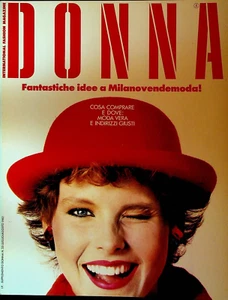 Supplément de magazine de mode italienne pour femme Milanovendemosdea 1982 - Photo 1/1