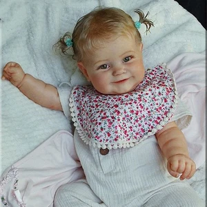 50/60cm 3D Baby Doll Lifelike Reborn Cloth/Silicone Body Cute Handmade Gifts - Picture 1 of 3