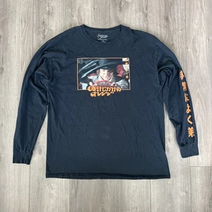 Clockwork Orange Herren XL Langarm T-Shirt Schwarz Japanische Grafik Selten! - Bild 1 von 11