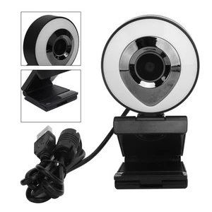 USB Web Camera Autofocus 2K Webcam With Dual Flash At 30/25FPS For XP2/Vista Hot - Afbeelding 1 van 23