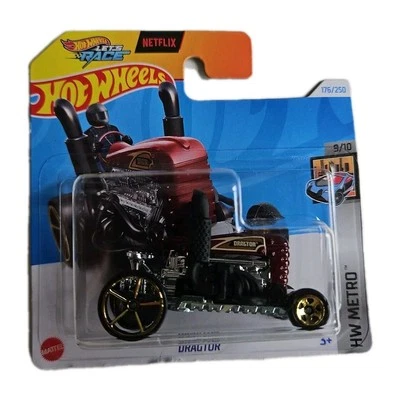 Hot Wheels Dragtor, HW Metro 9/10 Let's Race Pink 176/250- New - Image 1 of 2