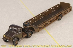 Oxford Diecast 1:76 OX Truck w/Queen Mary Trailer RAF 108 Repair Salvage Unit - Picture 1 of 8
