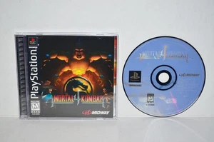 Mortal Kombat 4 (Sony PlayStation 1, 1997) MK IV PS1 PSOne PSX 2 3 CIB Reg.🔥 - Foto 1 di 9
