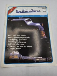 Toy Train Revue Vol 1 No 2 Fall 1992 Special York Issue The Colletcors Journal - Picture 1 of 2