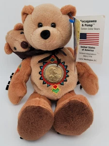 Limited Treasures Münze Bär Sacagawea & Pomp Neu! *Kostenloser Versand* - Bild 1 von 2