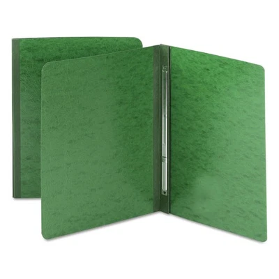 Smead® Side Opening PressGuard Report Cover, Prong Fastener, Letter, Green - Image 1 of 4