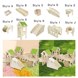 Bunny House Sturdy Small Pets Activity Toy for Hedgehog Chinchilla Ferret - Picture 1 of 63