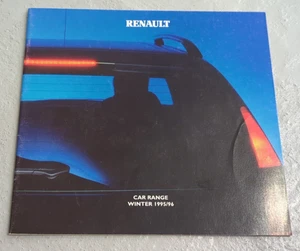 Renault UK Car Range Brochure Winter 1995/96, 5, 19, 21, Clio, Espace, Safrane, - Picture 1 of 14