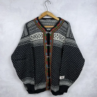 Vintage Dale Of Norway Nordic Wool Clasp Cardigan Sweater Size L-XL (?) - Image 1 of 4