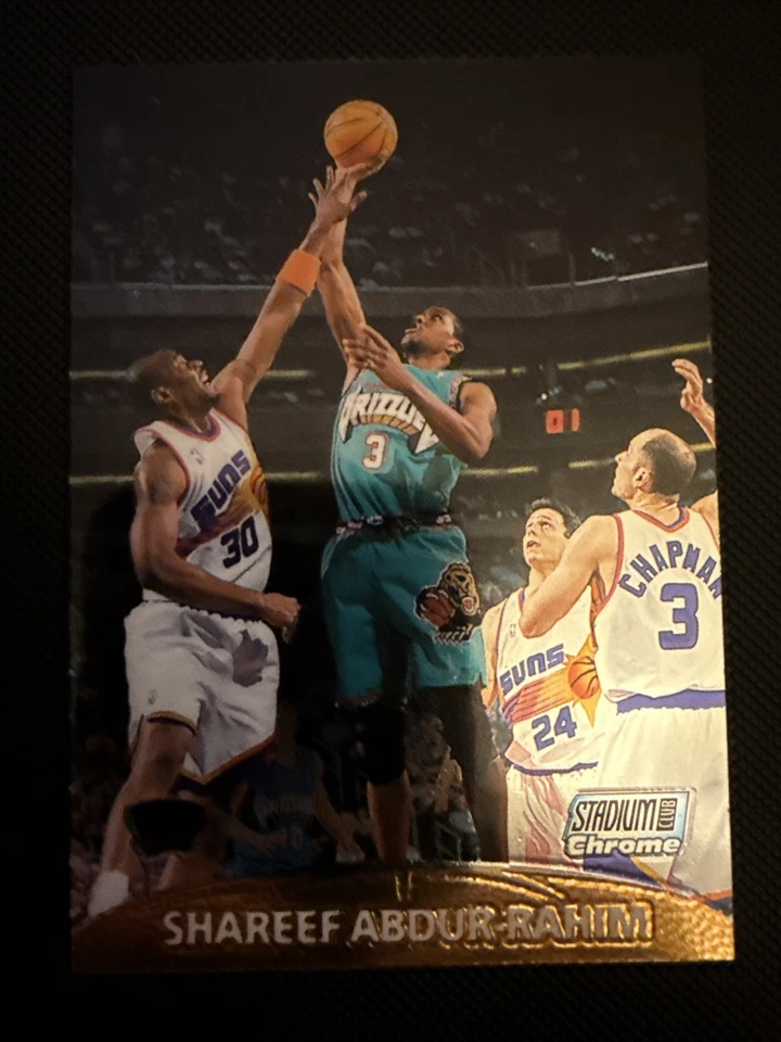 Shareef Abdur-Rahim #12 Topps Stadium Club Chrome NBA 2000 Vancouver Grizzlies - Image 1 of 2