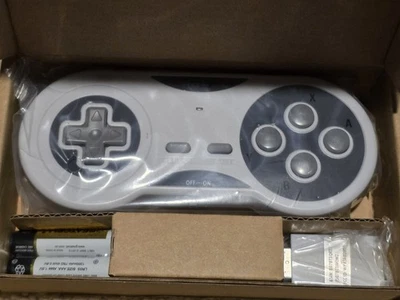 New iMW Wireless Gaming Controller + Fob NES SNES Classic Edition Grey 18f20a - Image 1 of 4