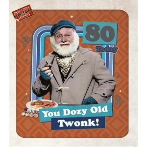 Only Fools and Horses Age 80 Birthday Card - Picture 1 of 3