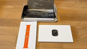 Apple Watch Ultra 2 TITAN | 49 mm | Ocean Armband Orange | LTE + GPS | NEU & OVP - Bild 1 von 4