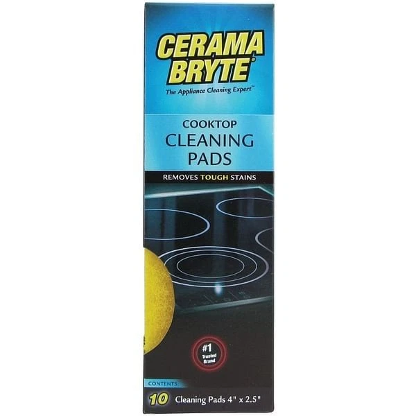 Cerama Bryte 29106 Ceramic Cooktop Cleaning Pads 10 PK