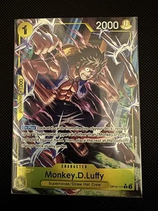 Monkey D Luffy Parallel Foil OP10-111 R One Piece TCG Royal Blood Englisch - Bild 1 von 2