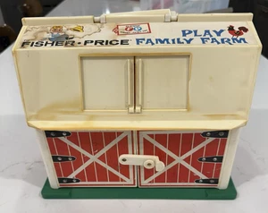 Fisher Price Vintage 1967 Family Play Farm Barn Lot of 21 Animal figurines - Picture 1 of 10
