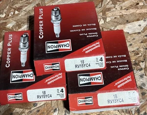 12 Champion NOS Copper Plus Spark Plug # 18 , RV15YC4 - Picture 1 of 2