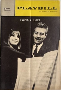 Funny Girl - OBC Broadway Playbill - Aug 1964 - Streisand, Chaplin, Medford - Picture 1 of 3