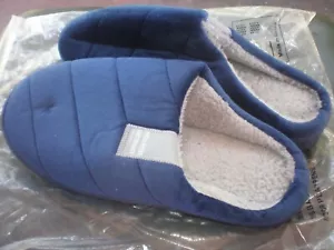 Mens Scuff Memory Foam Slippers Lightweight Comfort Slip on House Shoes 9.5 - Picture 1 of 3