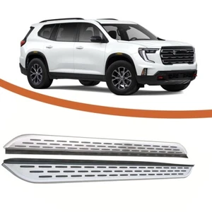 Tabla de correr fija de aluminio apta para barras Nerf escalón lateral GMC Acadia 2024 2025 - Imagen 1 de 14