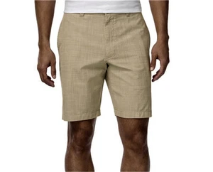 NUEVOS PANTALONES CORTOS INFORMALES DE ALGODÓN A CUADROS MICRO FRENTE PLANO SALA CLUB PARA HOMBRE 40 - Imagen 1 de 1