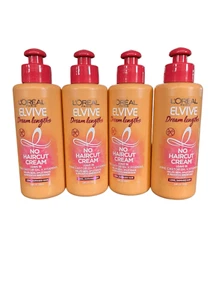 4 L’Oreal Paris Elvive Dream Lengths No Haircut Cream Leave in Conditioner - Picture 1 of 2